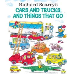 Richard Scarry's Cars And Trucks And Thi (Hardcover) By Richard Scarry