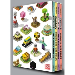 Minecraft: Bite-Size Builds Collection 4-Book Boxed Set - By Mojang Ab & The Official Minecraft Team (Mixed Media Product)