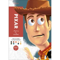 Disney Mystery Coloring: Pixar - (Paperback)