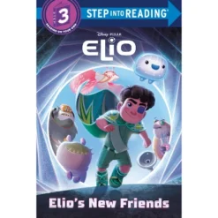 Elio's New Friends (Disney/Pixar Elio) - (Step Into Reading) By Random House Disney (Paperback)