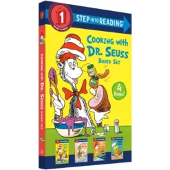 Cooking With Dr. Seuss Step Into Reading 4-Book Boxed Set - By Various (Mixed Media Product)