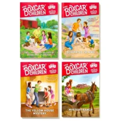 The Boxcar Children Mysteries Boxed Set #1-4 - By Gertrude Chandler Warner (Paperback)