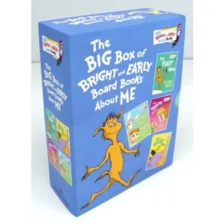 The Big Boxed Set Of Bright And Early Board Books About Me - (Big Bright & Early Board Book) By Dr Seuss (Mixed Media Product)
