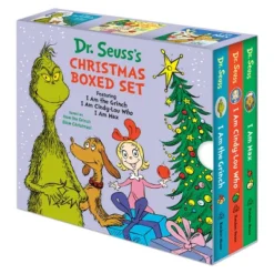 Dr. Seuss's Christmas 3-Book Boxed Set: I Am The Grinch, I Am Cindy-Lou Who; I Am Max - (Dr. Seuss's I Am Board Books) By Dr Seuss