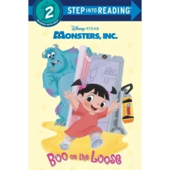 Boo On The Loose (Disney/Pixar Monsters, Inc.) - (Step Into Reading) By Gail Herman (Paperback)