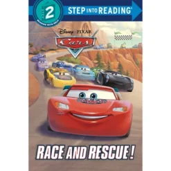 Race And Rescue! (Disney/Pixar Cars) - (Step Into Reading) By Random House Disney (Paperback)