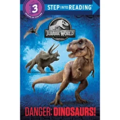 Danger: Dinosaurs! ( Step Into Reading Step 3) (Deluxe) (Mixed Media Product) By Courtney Carbone