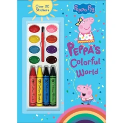 Peppa's Colorful World - (Peppa Pig) (Paperback)