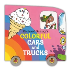 Richard Scarry's Colorful Cars And Trucks - (Chunky Book) (Board Book)