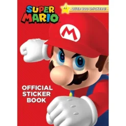 Super Mario Official Sticker Book - By Steve Foxe (Paperback)