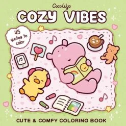 Cozy Vibes (Cozy Spaces Coloring) By Coco Wyo (Paperback)