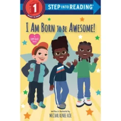 I Am Born To Be Awesome! - By Renee Mechal Roe (Board Book)