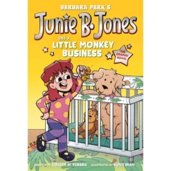 Junie B. Jones And A Little Monkey Business: The Graphic Novel - (Junie B. Jones Graphic Novels) By Barbara Park