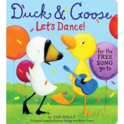 Duck & Goose, Let's Dance! By Tad Hillis (Board Book)