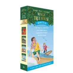 Magic Tree House Books 25-28 Boxed Set - By Mary Pope Osborne (Mixed Media Product)
