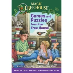 Games And Puzzles From The Treehouse ( Magic Tree House) (Paperback) By Mary Pope Osborne