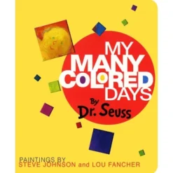My Many Colored Days By Dr. Seuss (Board Book)