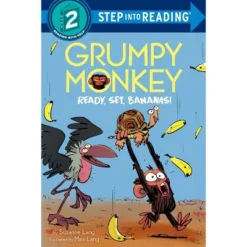 Grumpy Monkey Ready, Set, Bananas! - (Step Into Reading) By Suzanne Lang (Paperback)