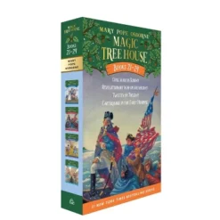 Magic Tree House Books 21-24 Boxed Set - By Mary Pope Osborne (Mixed Media Product)