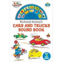 Richard Scarry's Cars And Trucks Sound Book - (Board Book)
