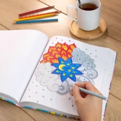 Kick Back & Relax Coloring Book - By Andrea Sargent (Paperback) -Book GUEST e85e90aa 796e 4aa0 9e04 5c75fad088b7