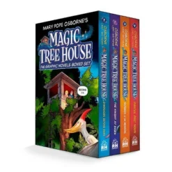 Magic Tree House Graphic Novel Starter Set - (Magic Tree House Graphic Novels) By Mary Pope Osborne (Mixed Media Product)