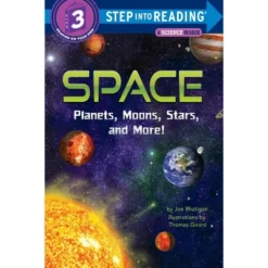 Space: Planets, Moons, Stars, And More! - (Step Into Reading) By Joe Rhatigan (Paperback)