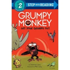 Grumpy Monkey Get Your Grumps Out - (Step Into Reading) By Suzanne Lang (Paperback)