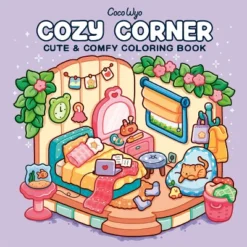 Cozy Corner - (Cozy Spaces Coloring) By Coco Wyo (Paperback)